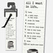 Literary Bookmarks - All I Want in Life…