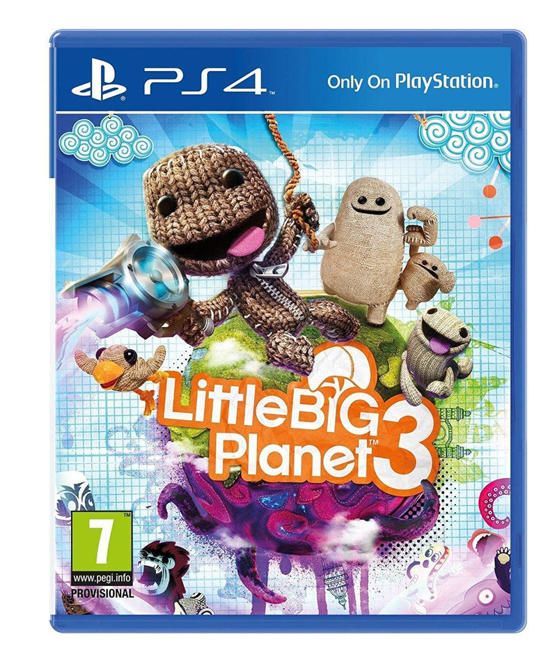 Little Big Planet 3 - En/Fr/Pt/Ar (Ps4)