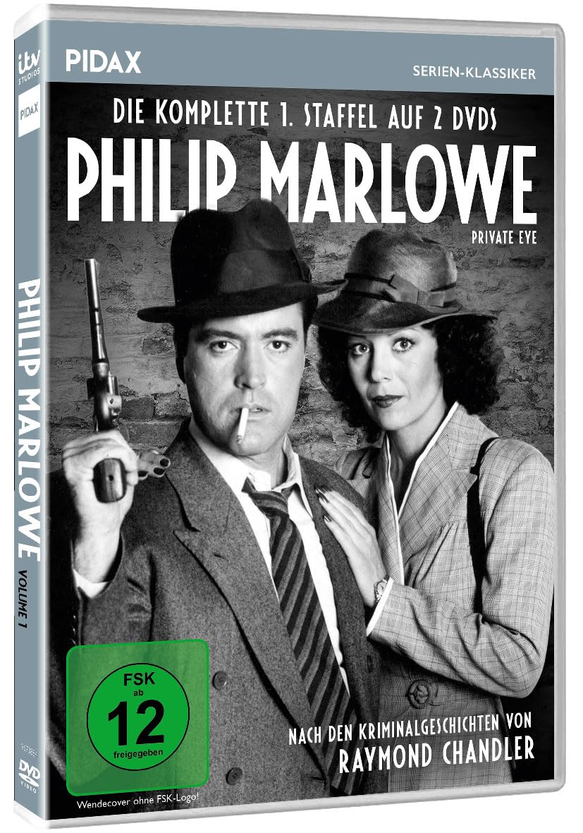 Philip Marlowe, Staffel 1 / Die ersten 5 Folgen der preisgekrönten Krimiserie nach den Kriminalgeschichten von Raymond Chandler (Pidax Serien-Klassiker