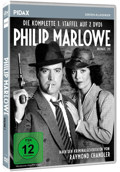 Philip Marlowe, Staffel 1 / Die ersten 5 Folgen der preisgekrönten Krimiserie nach den Kriminalgeschichten von Raymond Chandler (Pidax Serien-Klassiker