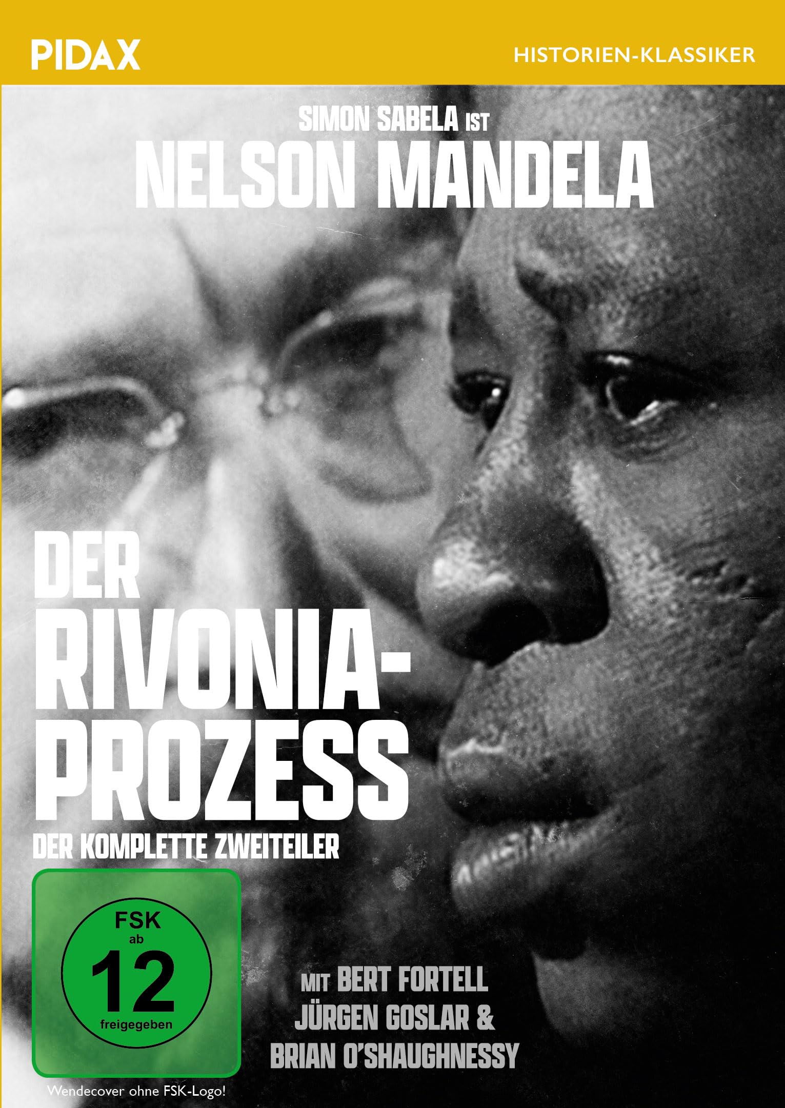Der Rivonia-Prozeß / Fesselnder Zweiteiler über den historischen Prozess um Nelson Mandela (Pidax Historien-Klassiker