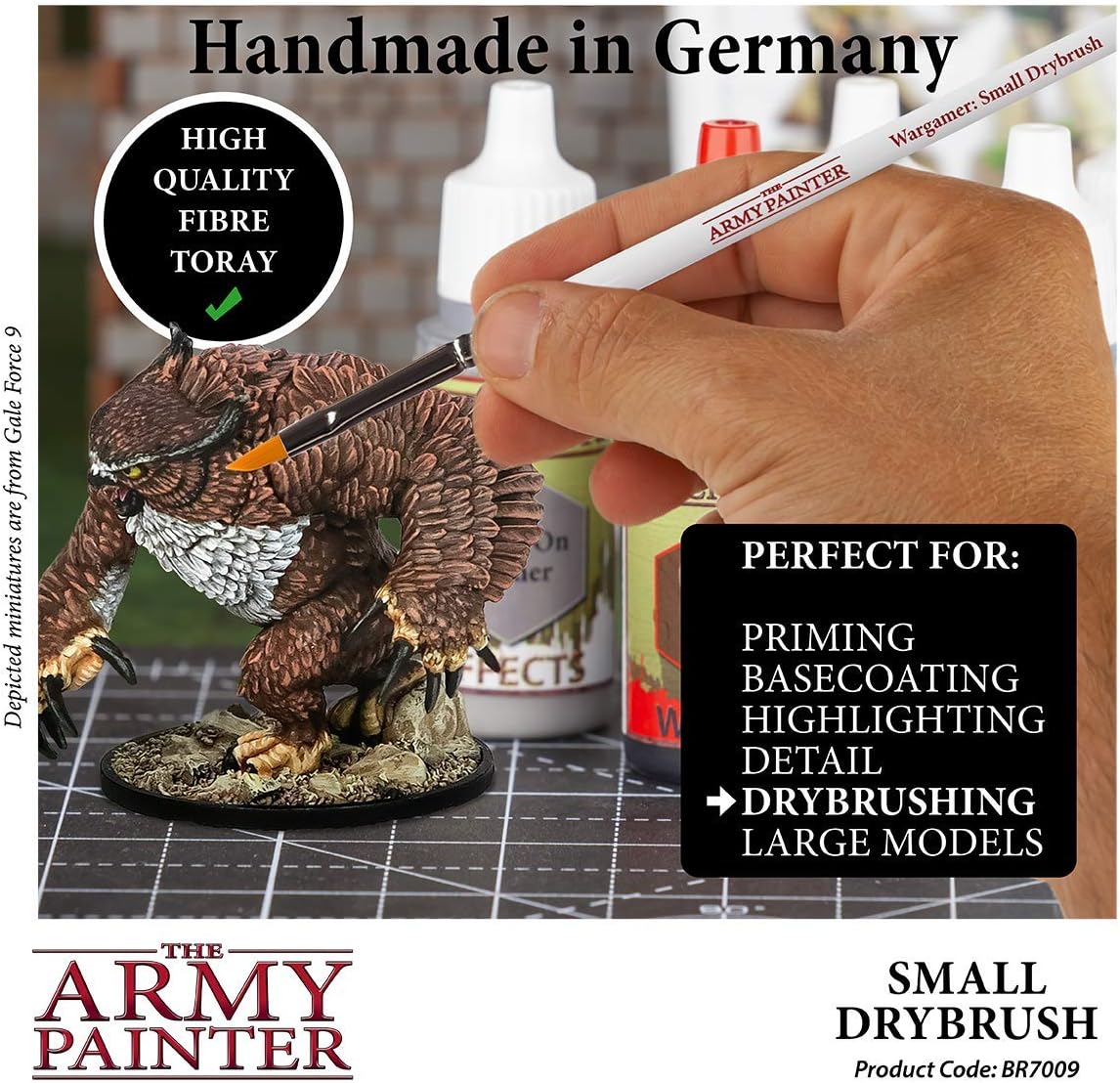 The Army Painter BR7009, Pet Metal Synthetic Hair, Multicoloured, 1 Pack