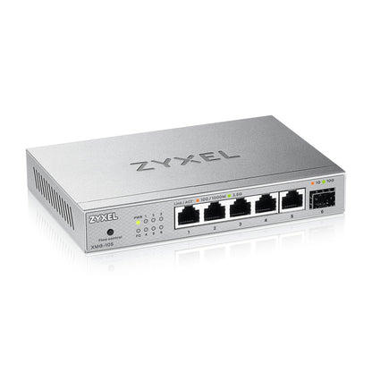 Zyxel 5-Port 2.5G Multi-Gig Unmanaged Switch | 1 x 10G SFP+ | Desktop/Wall Mount