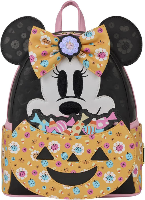 Disney By Loungefly Mini Backpack Minnie Mouse Pumpkin