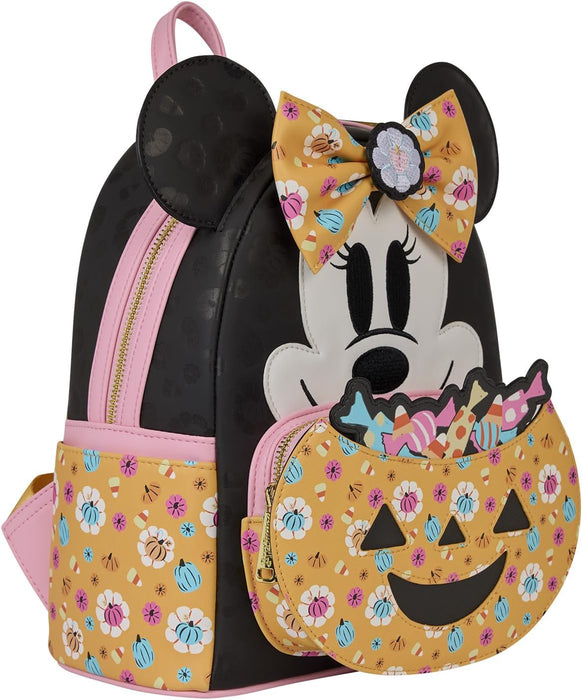 Disney By Loungefly Mini Backpack Minnie Mouse Pumpkin
