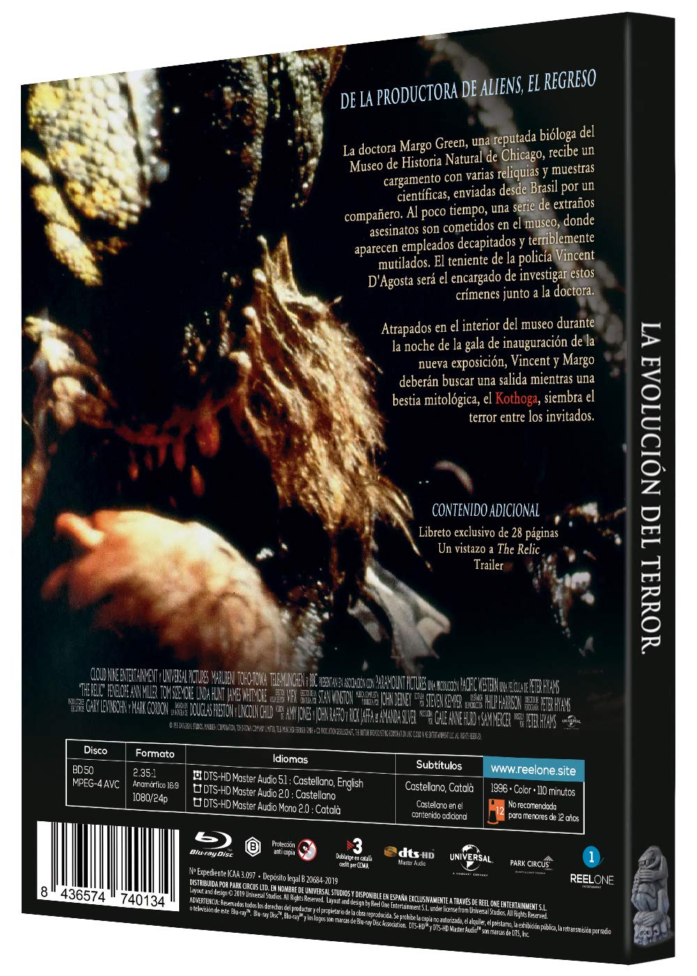 The Relic [Edizione: Spagna] - (Spanish Edition)
