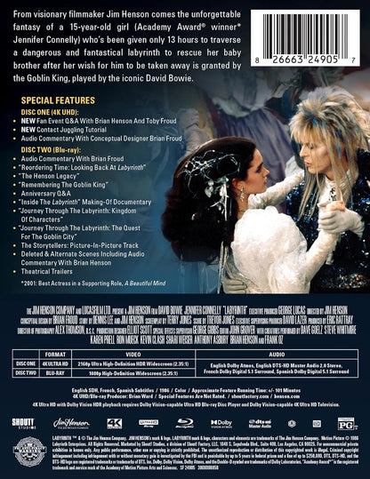 Labyrinth (1986): Limited Edition Steelbook