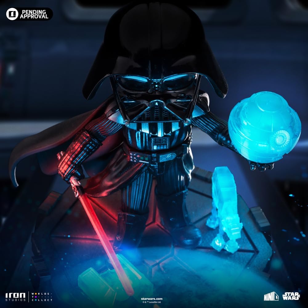 Iron Studios Collectible Statue Minico Darth Vader - Star Wars PVC Black 6.3 inches 16 cm