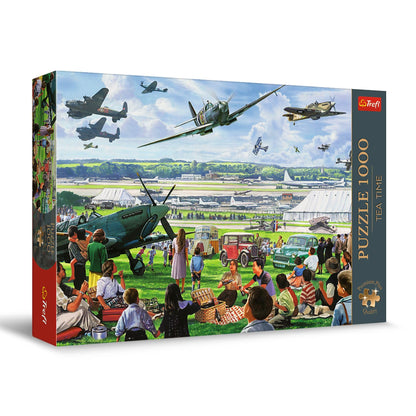 Trefl Premium Plus Quality - Tea Time Puzzle - 1000 Pieces, Series of Painted Nostalgic Images, Perfectly Matching Tiles, for Adults and Children from 12 Years