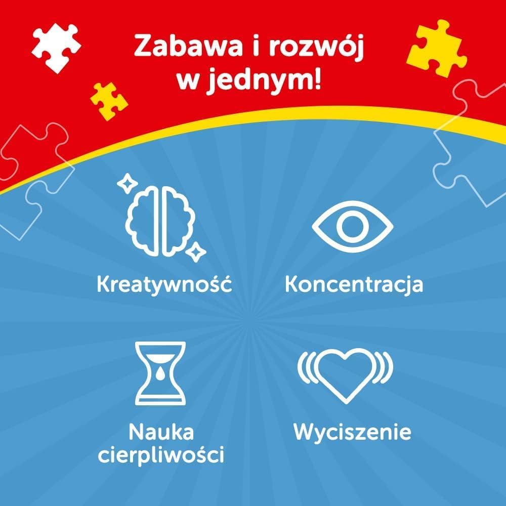 TREFL 100 el. Wesoły świat Bluey
