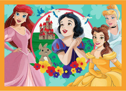 4 in 1 Puzzle - Disney Princess
