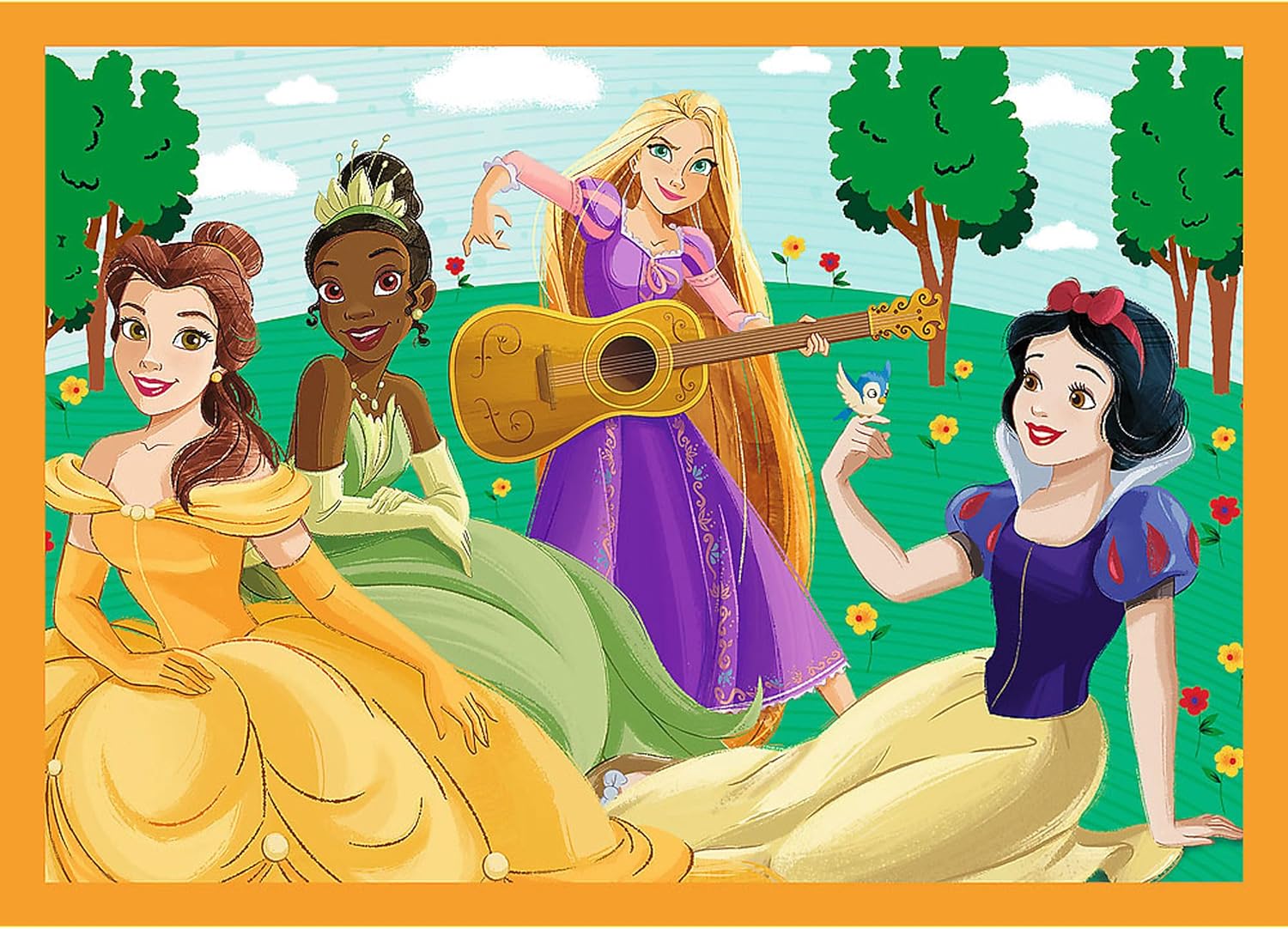 4 in 1 Puzzle - Disney Princess