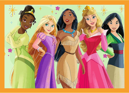 4 in 1 Puzzle - Disney Princess