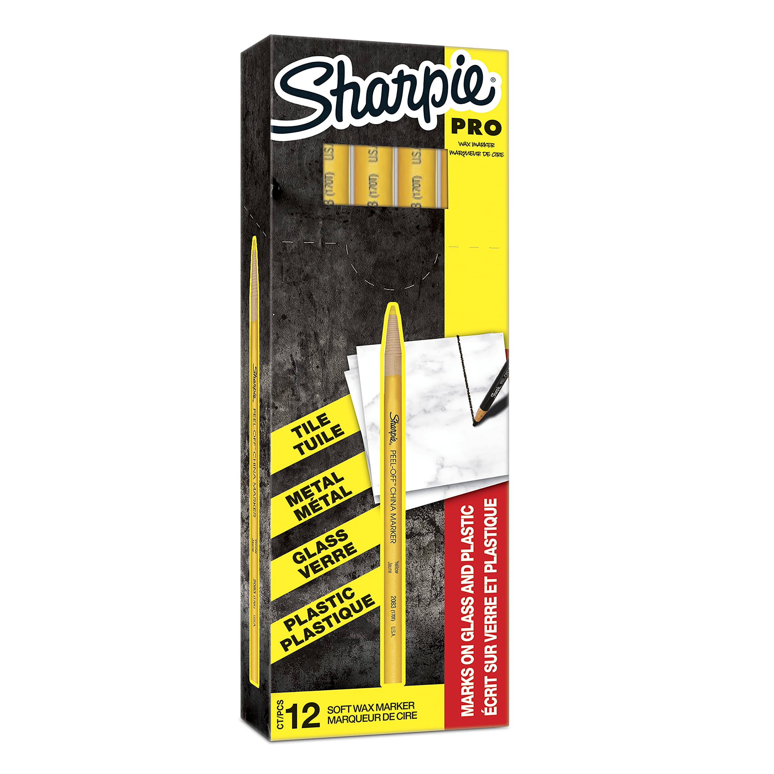 Paper Mate Flair rotulador, punta mediana de 1,1 mm, rojo, caja de 12