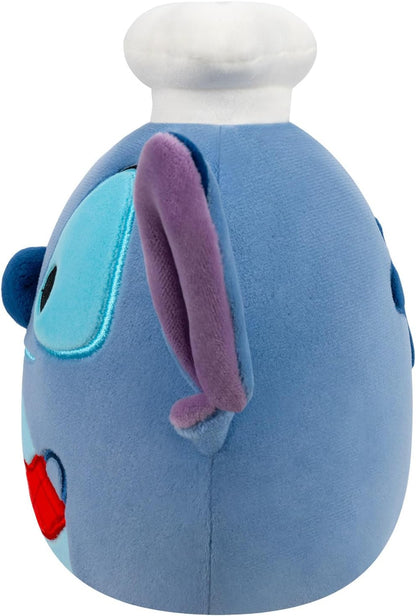 Disney Squishmallows Original 10-Inch Chef Stitch with Cake Plush