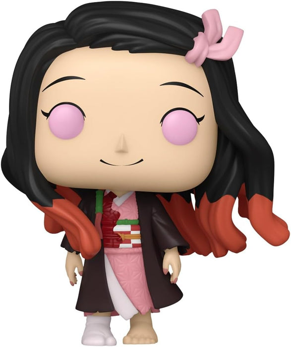 Funko Pop! Animation: Demon Slayer - Nezuko Kamado - (Human)- Figura in Vinile da Collezione - Idea Regalo - Merchandising Ufficiale - Giocattoli per Bambini e Adulti - Anime Fans