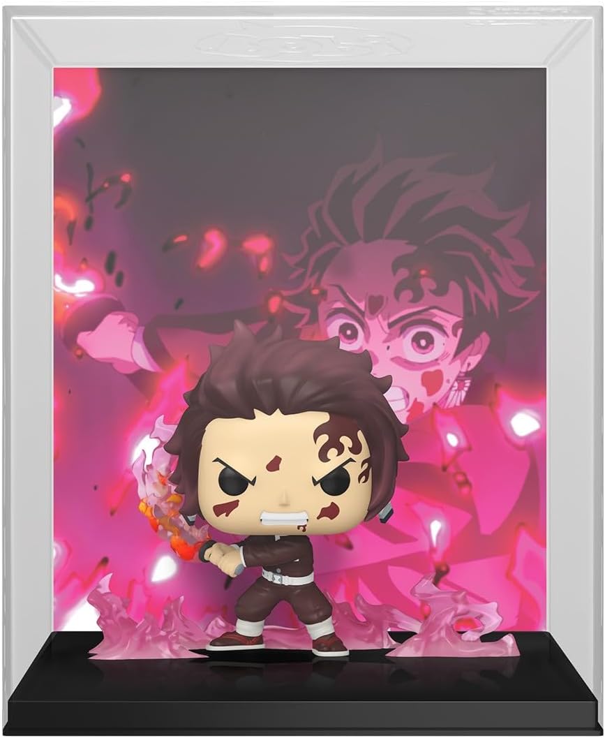 Funko Pop! Game Cover: Demon Slayer - Tanjiro - Collectable Vinyl Figure - Gift Idea - Official Merchandise - Toys for Kids & Adults - Anime Fans - Model Figure for Collectors and Display