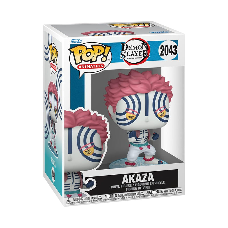 Funko POP! Animation: Demon Slayer - Akaza - Sammelbare Vinylfigur - Geschenkidee - Offizielles Merchandise - Spielzeug für Kinder & Erwachsene - Modellfigur für Sammler und zur Ausstellung
