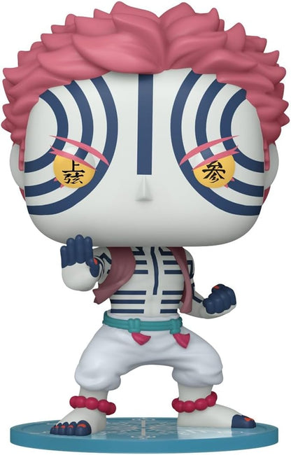 Funko POP! Animation: Demon Slayer - Akaza - Sammelbare Vinylfigur - Geschenkidee - Offizielles Merchandise - Spielzeug für Kinder & Erwachsene - Modellfigur für Sammler und zur Ausstellung