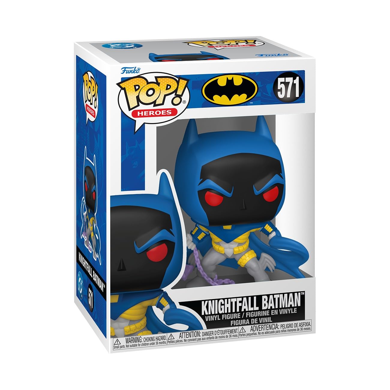 Funko Pop! Heroes: DC Thru Years - Knightfall Batman - (90's) - DC Comics - Collectable Vinyl Figure - Gift Idea - Official Merchandise - Toys for Kids & Adults - Cartoon Fans