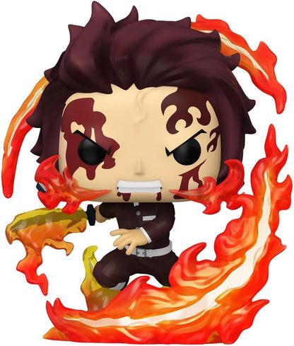 Funko Pop! Plus: Demon Slayer - Tanjiro Kamado - (Dancing Flash)- Vinyl-Sammelfigur - Geschenkidee - Offizielle Handelswaren - Spielzeug Für Kinder und Erwachsene - Anime Fans
