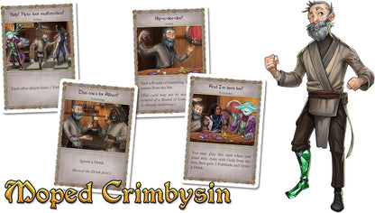 The Red Dragon Inn: Adventure is Nigh Extras Pack - Expansion Fantasy Board Game, New Character, Tavern & More, Ages 14+, 2-4 Players