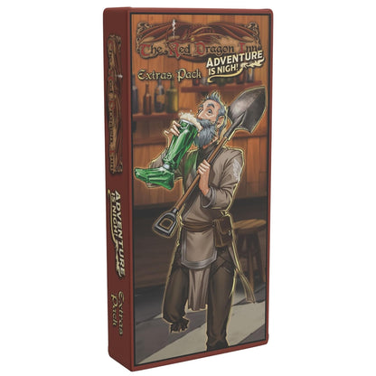 The Red Dragon Inn: Adventure is Nigh Extras Pack - Expansion Fantasy Board Game, New Character, Tavern & More, Ages 14+, 2-4 Players