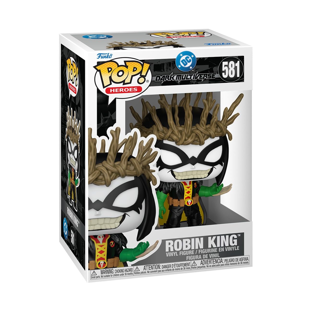 Funko Pop! Heroes: DC Dark Multiverse - Robin King - DC Comics - Collectable Vinyl Figure - Gift Idea - Official Merchandise - Toys for Kids & Adults - Comic Fans - Figure for Collectors and Display