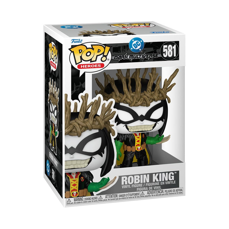 Funko Pop! Heroes: DC Dark Multiverse - Robin King - DC Comics - Collectable Vinyl Figure - Gift Idea - Official Merchandise - Toys for Kids & Adults - Comic Fans - Figure for Collectors and Display