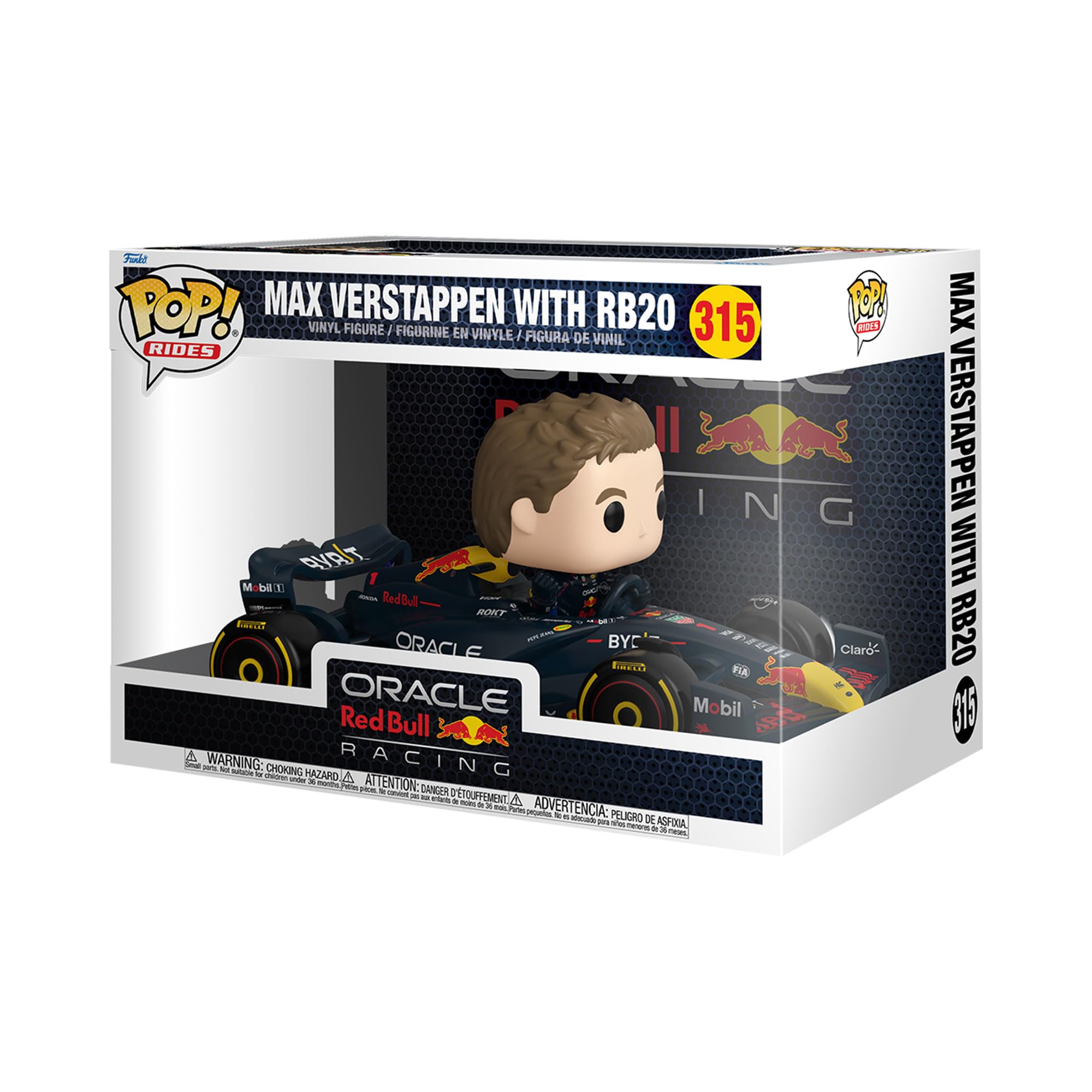 Funko Formula 1 Max Verstappen with RB20 (Pop Rides! Super Deluxe) Vinyl Figur 315 Unisex Pop! standard