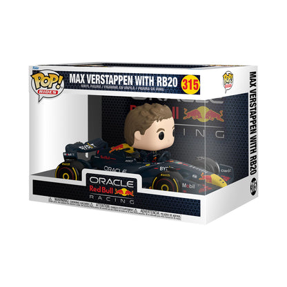 Funko Formula 1 Max Verstappen with RB20 (Pop Rides! Super Deluxe) Vinyl Figur 315 Unisex Pop! standard