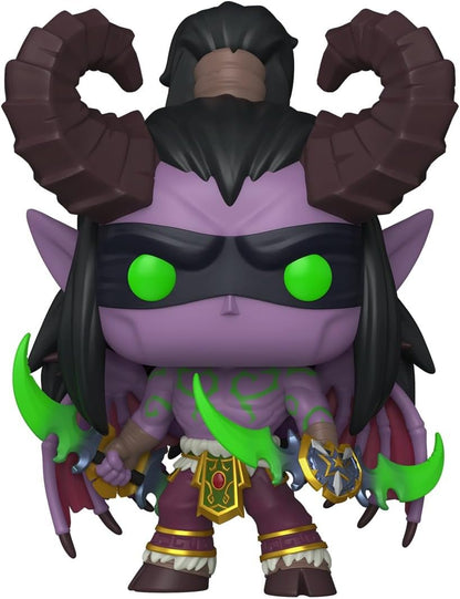 Funko Pop! Games: World of Warcraft - Illidan Stormrage - 1/6 Quote Für Seltene Chase-Variante - Vinyl-Sammelfigur - Geschenkidee - Offizielle Handelswaren - Spielzeug Für Kinder und Erwachsene