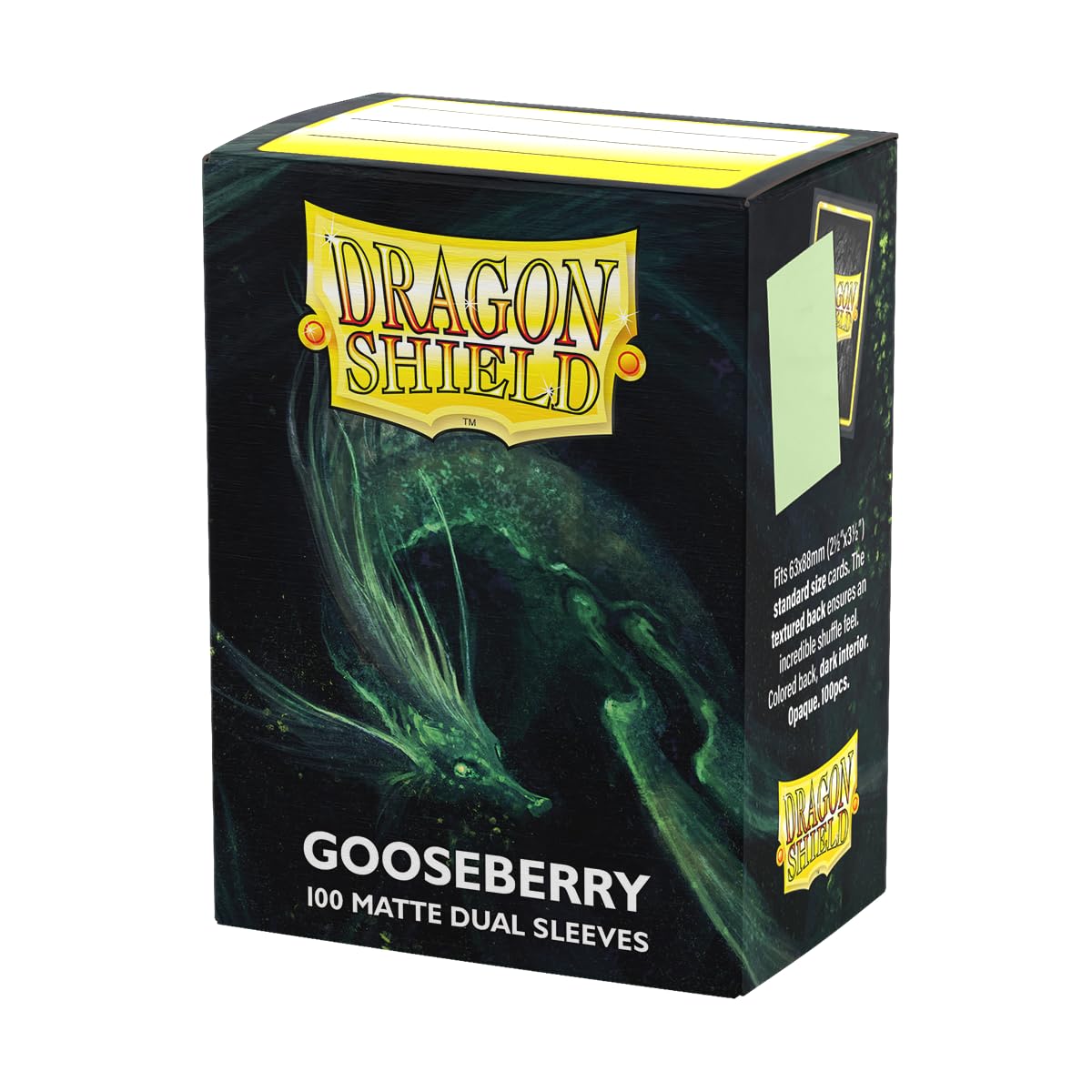 Dragon Shield | Matte Dual Standard Size Card Sleeves | 100 CT - Smooth & Tough Premium TCG Sleeves - Compatible with Pokemon, Flesh & Blood, One Piece & Magic The Gathering |