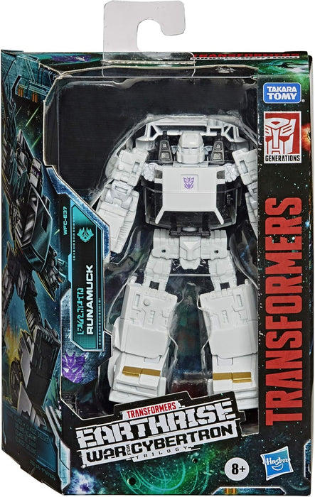 Transformers - Runamuck WFC-E37 (Generations War for Cybertron: Earthrise, Action Figure da 14 cm da collezione Deluxe Class