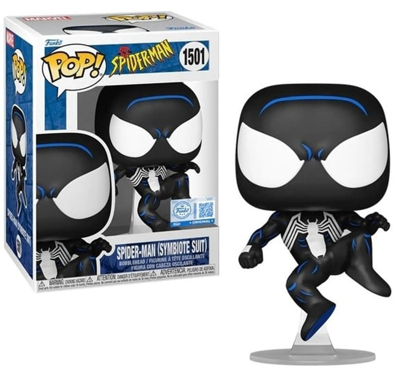 FUNKO POP! Figurine officielle Spider-Man Spider-Man - Costume noir Spider-Man