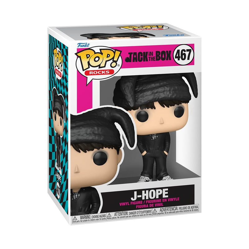 Funko Pop! Rocks: J-Hope - (More) - BTS - Vinyl-Sammelfigur - Geschenkidee - Offizielle Handelswaren - Spielzeug Für Kinder und Erwachsene - Music Fans - Modellfigur Für Sammler und Display