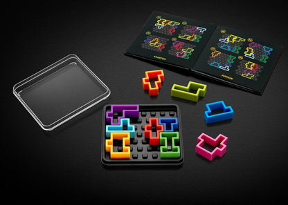 SmartGames - IQ Deluxe Square, Puzzle Game with 120 Challenges, Ages 14+