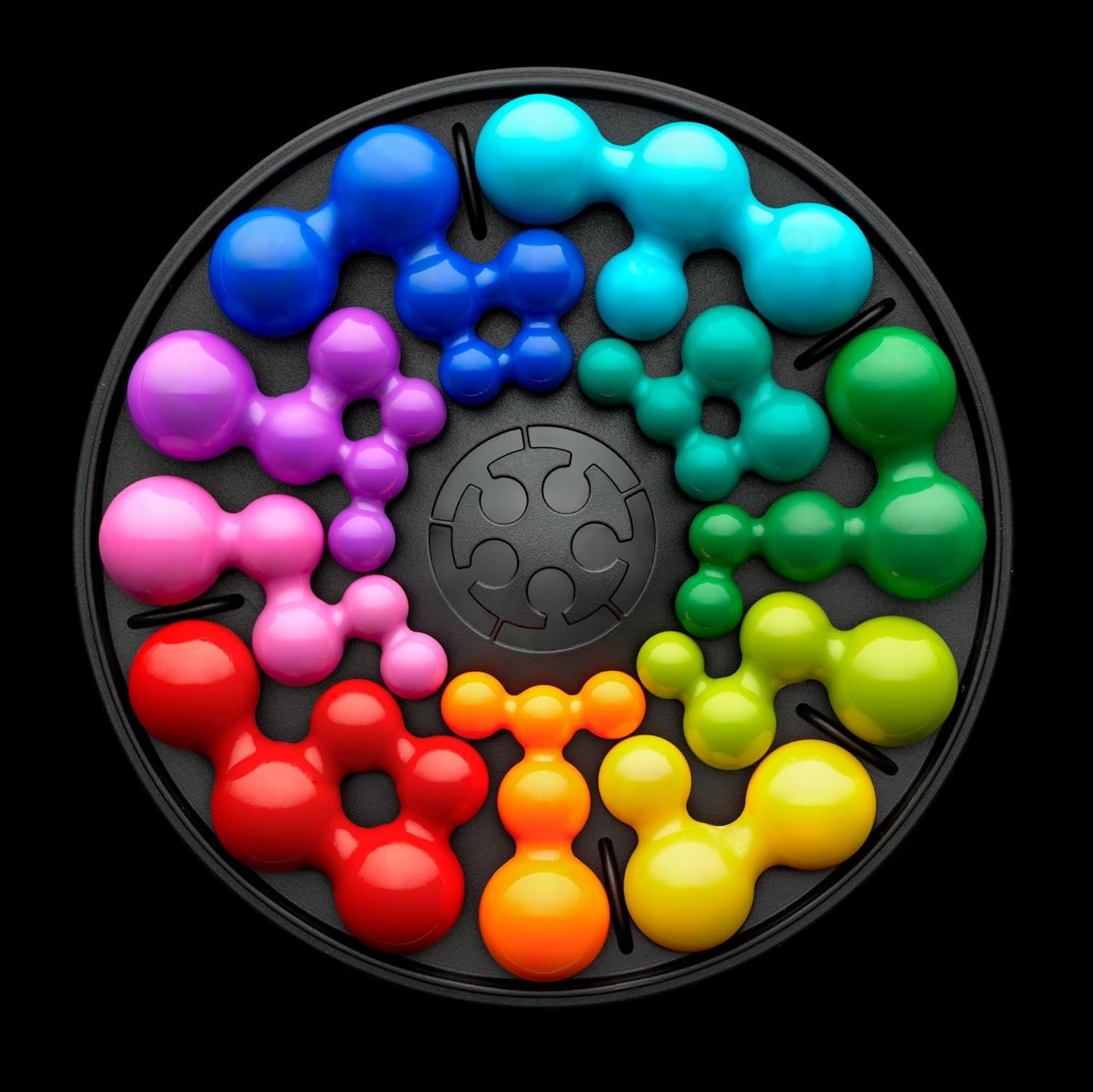 SmartGames - IQ Deluxe Circle, Puzzle Game with 120 Challenges, Ages 14+