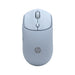 HP 400 Dual Wireless Mouse - Bluetooth and USB 2.4GHz | 24 Month Battery | Silent Clicks | Soft Touch | 2D scroll wheel | Up to 6000 adjustable DPI | Blue