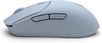 HP 400 Dual Wireless Mouse - Bluetooth and USB 2.4GHz | 24 Month Battery | Silent Clicks | Soft Touch | 2D scroll wheel | Up to 6000 adjustable DPI | Blue