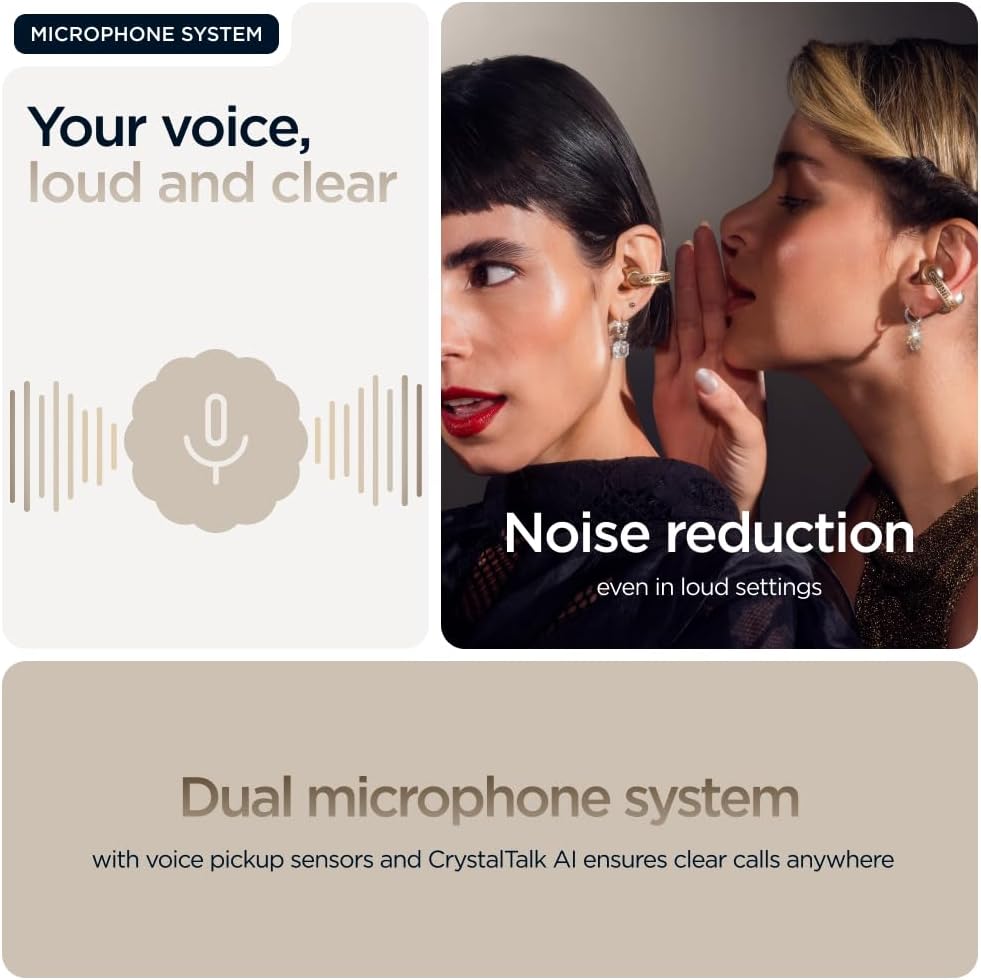 Moto buds loop w/crystals by Swarovski