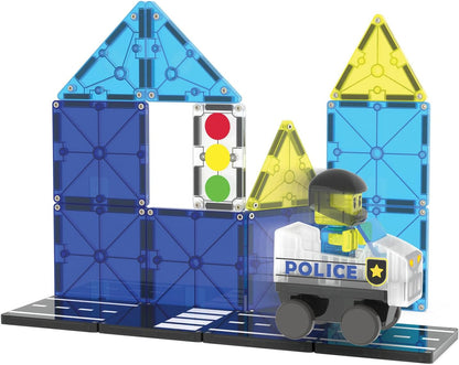 Magna Tiles - Police Patrola???????? 20 Piece Set (90353)