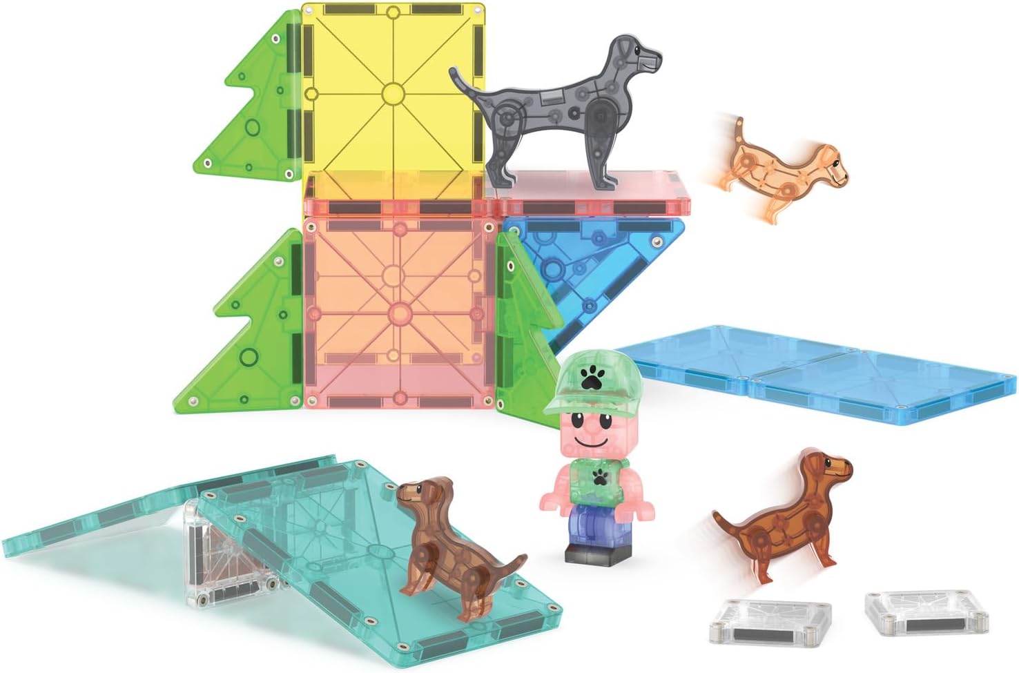 Magna-Tiles - Doggy Daycare 27 Pcs (90355)