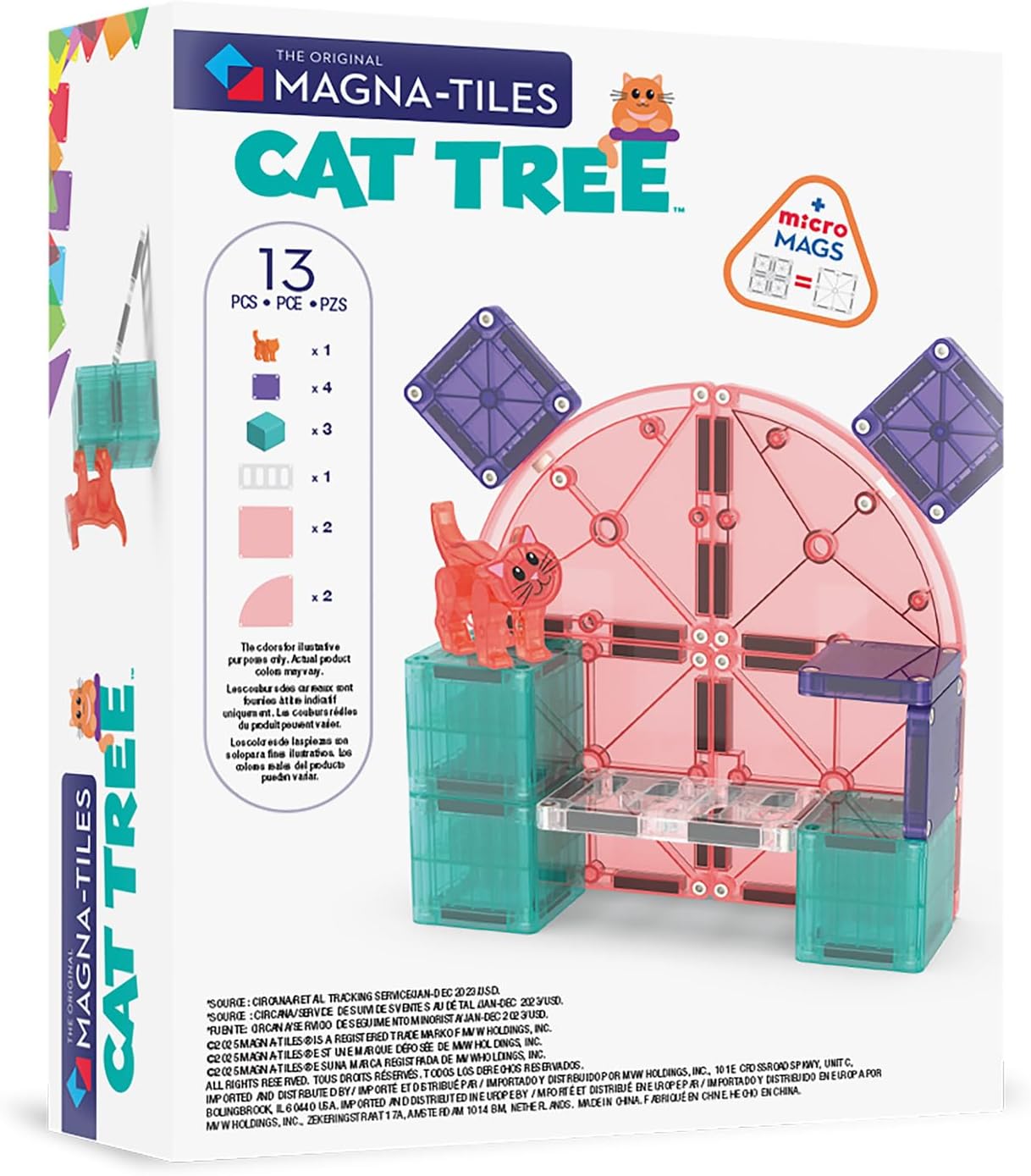 Magna-Tiles - Cat Tree (90357F)