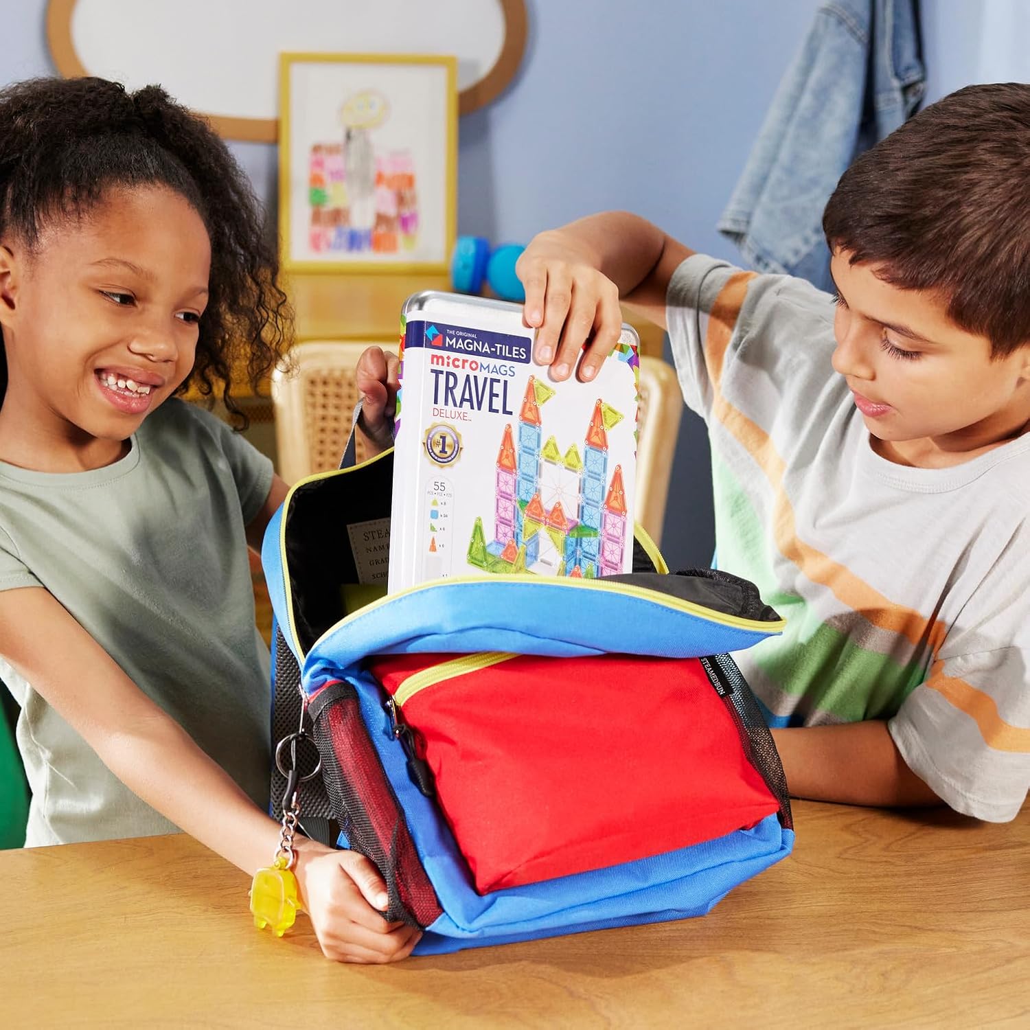 Magna-Tiles - Travel Set Deluxea???????? 55 Piece Set (90365)