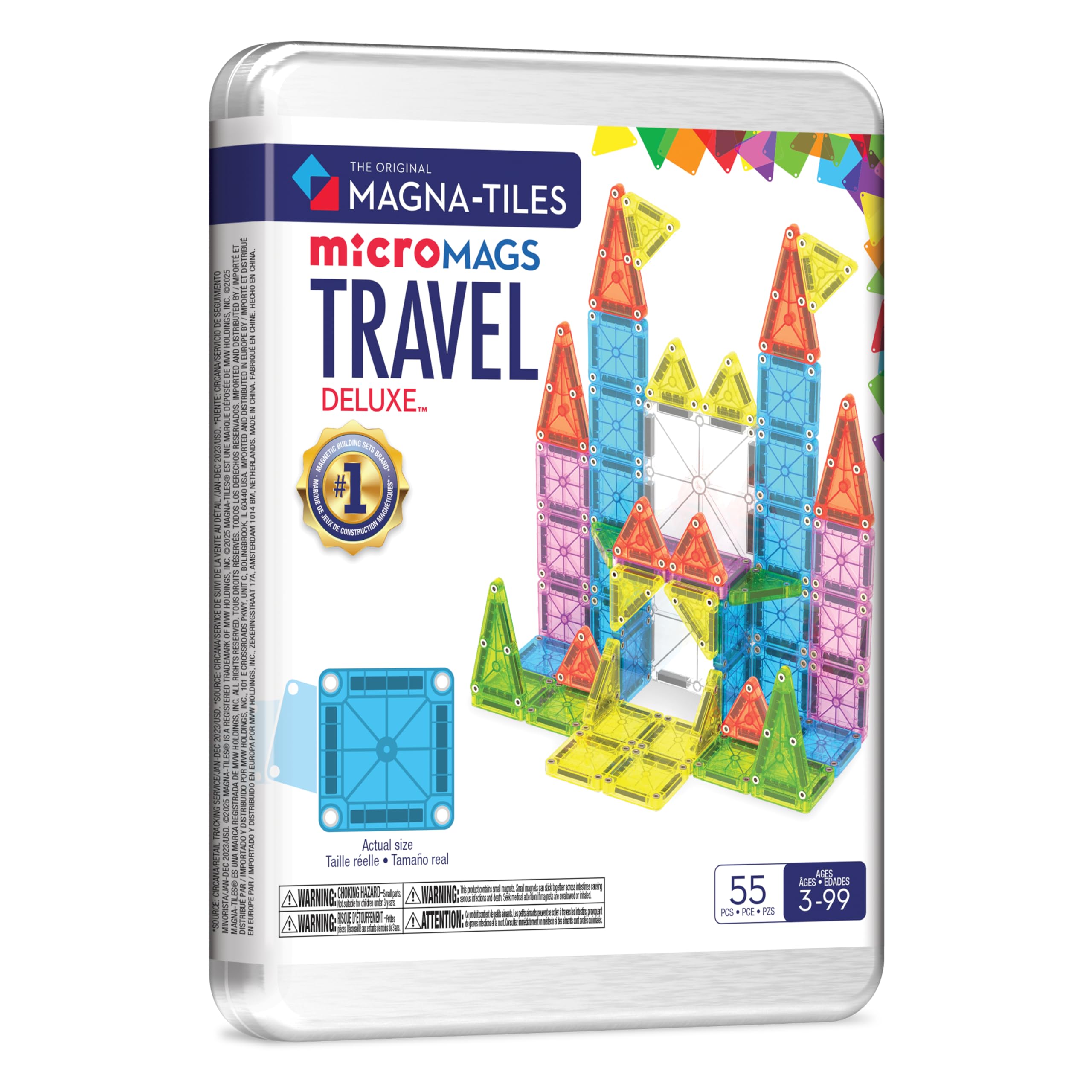 Magna-Tiles - Travel Set Deluxea???????? 55 Piece Set (90365)