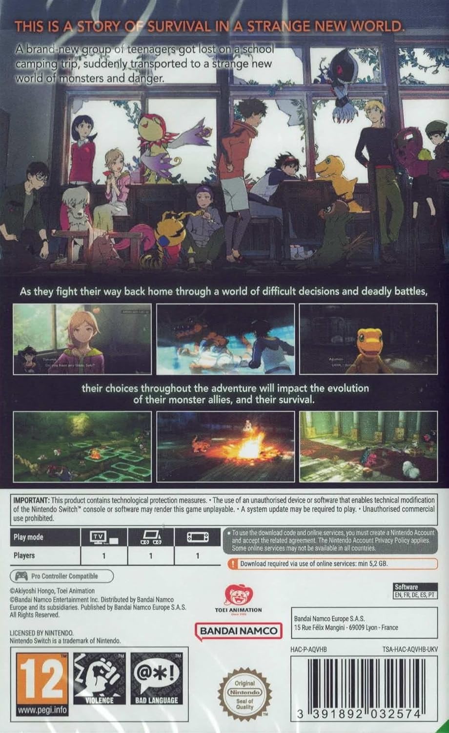 Digimon Survive (Code In Box)