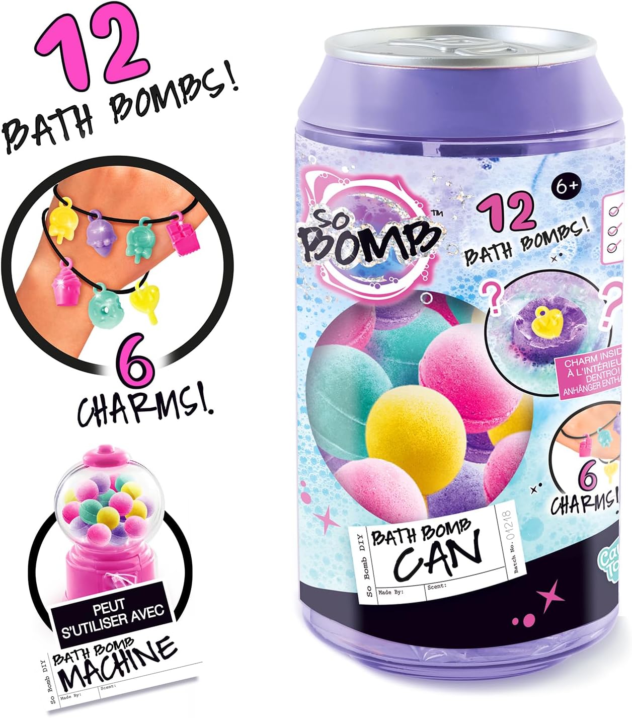 Omb - So Bomb Bath Bomb Cans - Mini