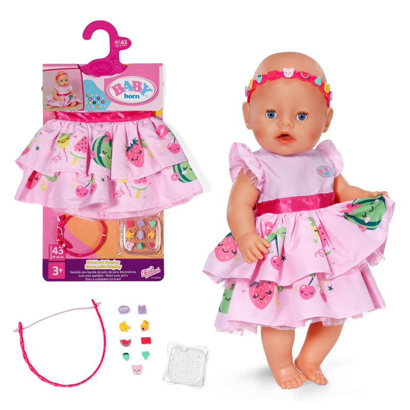 BABY born Pin-Play Dress 43cm