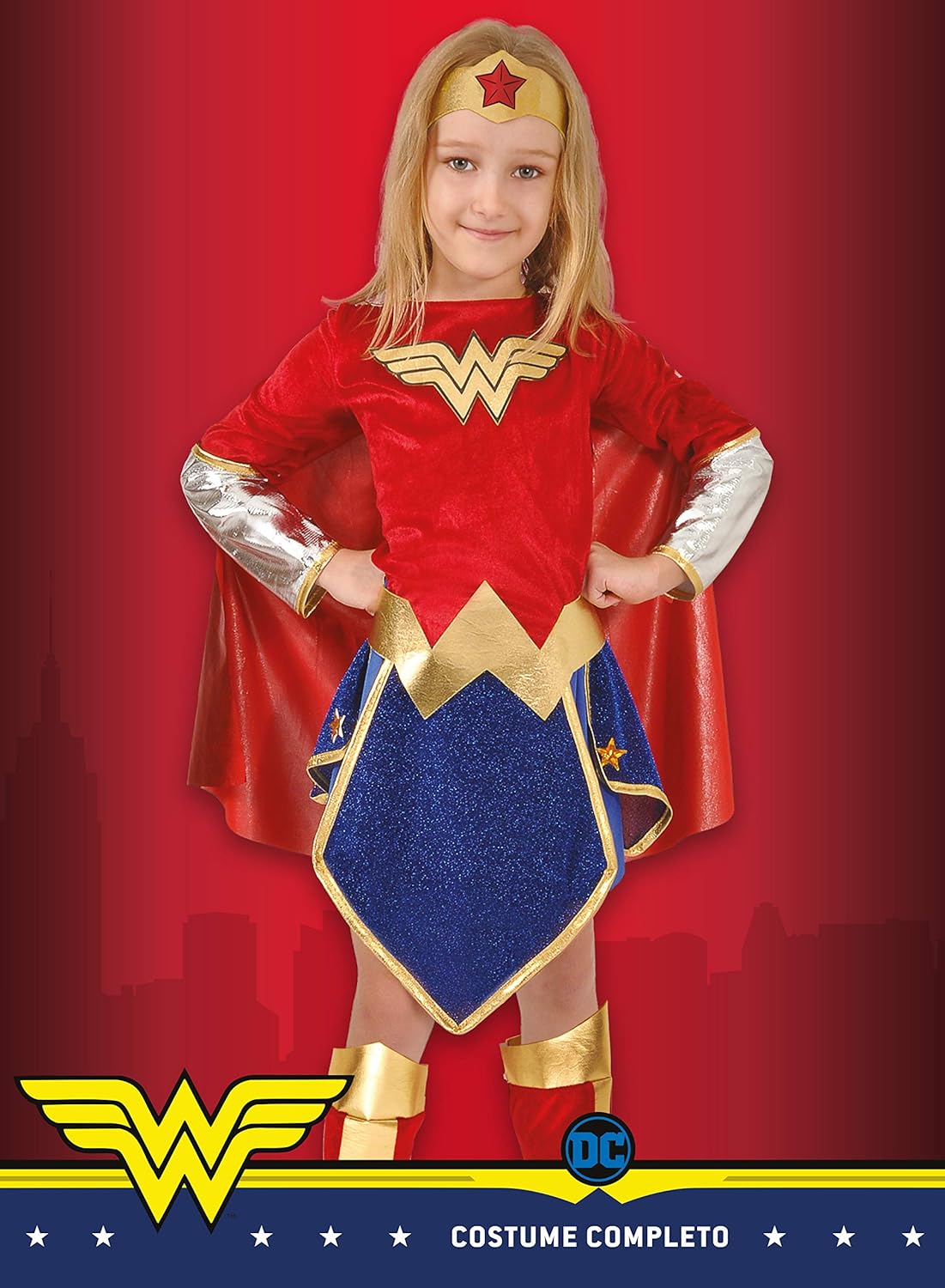 Ciao - Costume - Wonder Woman (110 Cm) (11677.5-7)